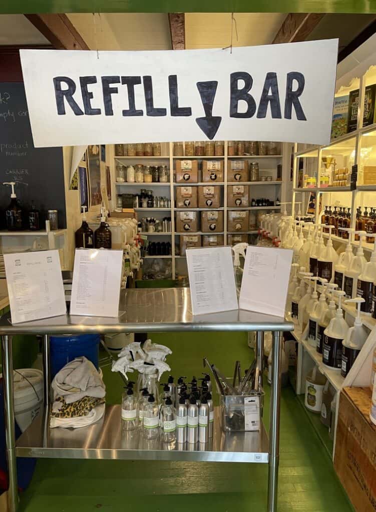 Refill Bar in Woodstock Store