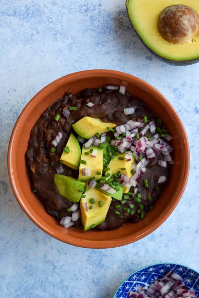 Simple Stewed Black Beans